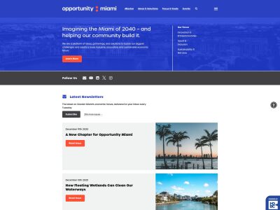 Opportunity Miami : Home