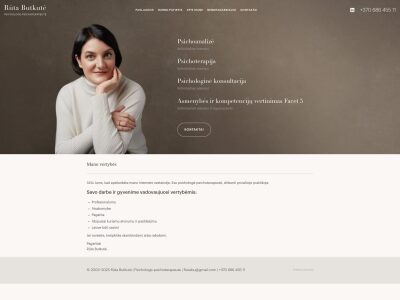 Psichologė-psichoterapeutė