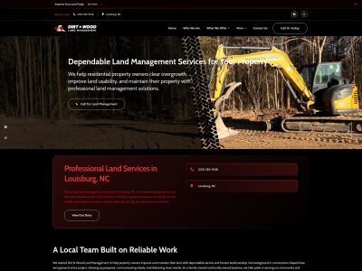 Dirt N Wood Land Management | Serving Central NC