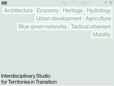 ISTT - Interdisciplinary Studio for Territories in Transition