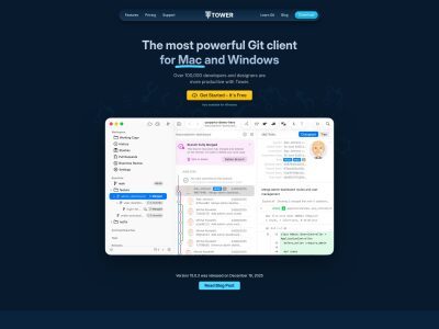 Tower — The most powerful Git client for Mac and Windows