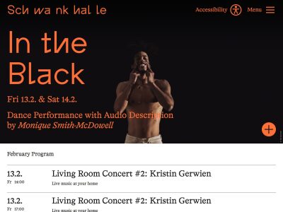 Startseite · Schwankhalle