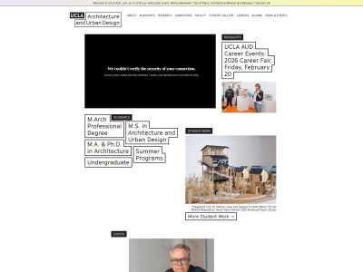 UCLA Architecture and Urban Design | Home