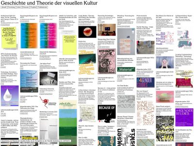 Geschichte und Theorie der visuellen Kultur – Universität der Künste Berlin