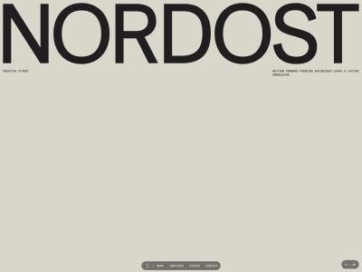 Creative Studio focused on Design & Photography – Studio Nordost