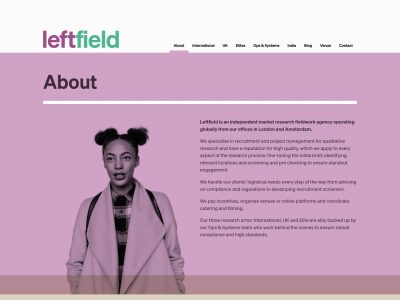 About | Leftfield