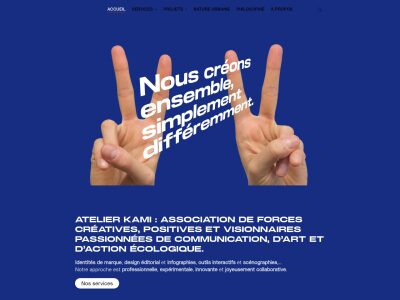 Homepage-updating-website | Atelier Kami