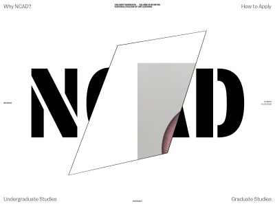 Home | NCAD Prospectus