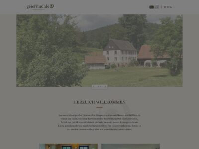 Herzlich Willkommen / Landgasthof Geiersmühle