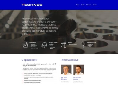 Technos – Priemyselné inžiniersko-dodávateľské služby s dôrazom na precíznosť a kvalitu