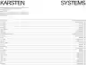 KARSTEN SYSTEMS