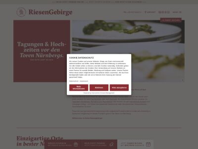 Hotel Riesengebirge · Tagung · New Work · Event · Hochzeit · Hotel • Franken