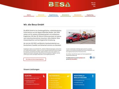 BESA – Elektrotechnische Anlagen für Industrie & Gewerbe