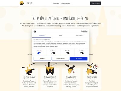 Chäsgiele Bärn | Alles für dein Fondue- und Raclette-Event in der Region Bern