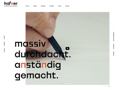 Hafner Bauunternehmen - Ihr Architektur- und Bauunternehmer im Allgäu