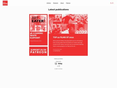 Art Eater | Latest publications