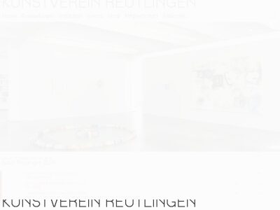 [KVRT] Kunstverein Reutlingen